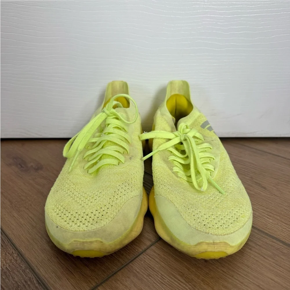 adidas Neon Yellow Athletic Running Shoes